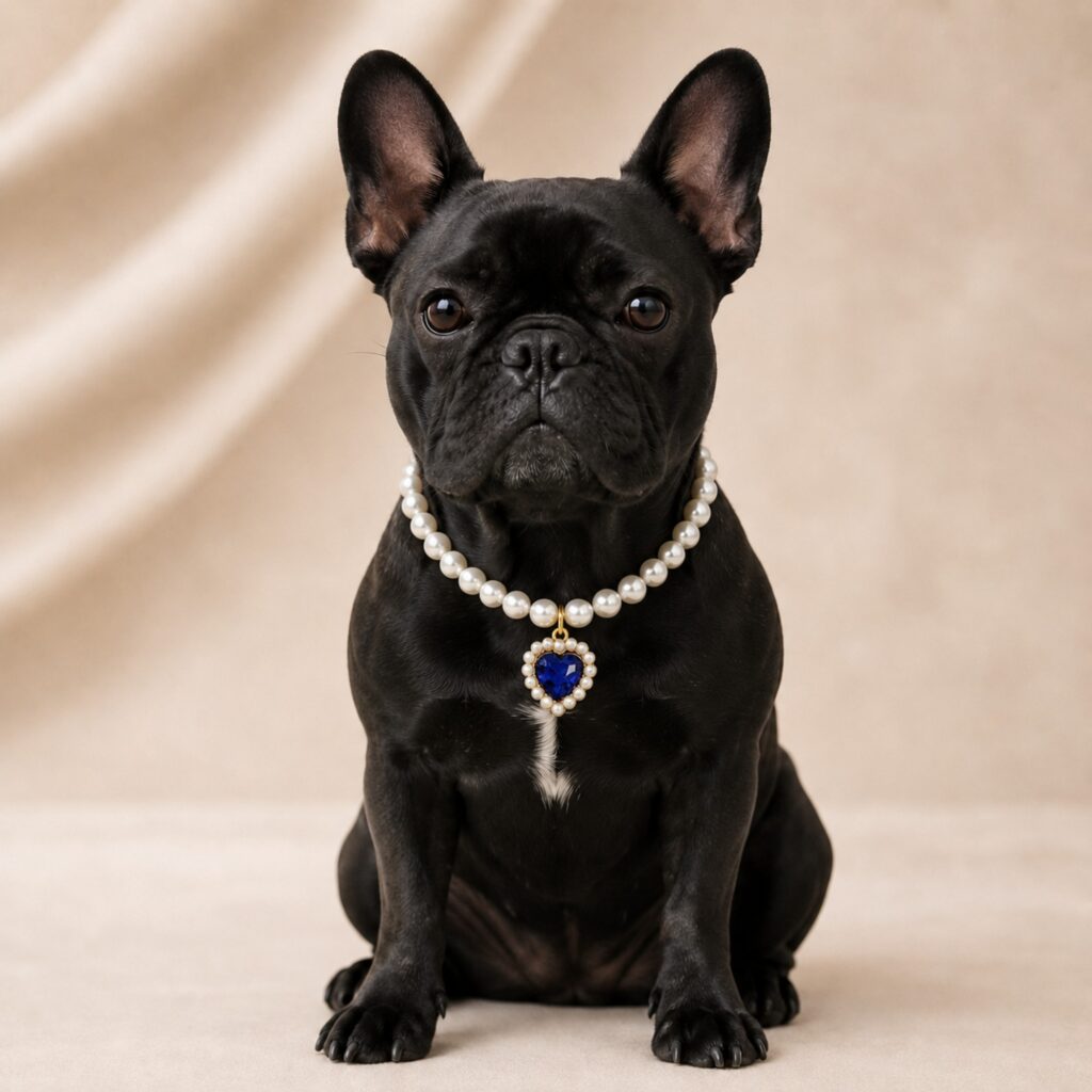 Moonlit Grace Crystal Pet Collar